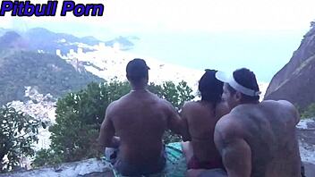 Brazilian group sex with emo and assfucking