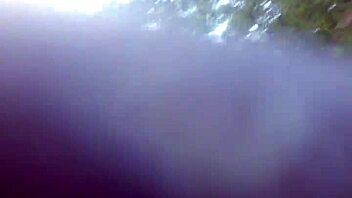 bbw white lady deep throats bbc in interracial scene