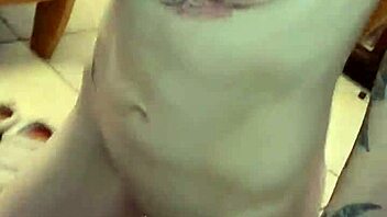 Wife painting while naked at home?