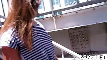 This naughty girl's love for giving blowjobs is on full display in this video