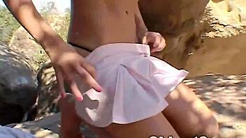 Sensual Lesbian Teen Chloe's Solo Show