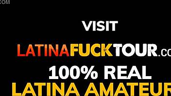 Big Ass Latina Twerks and Gives Sloppy Blowjob.