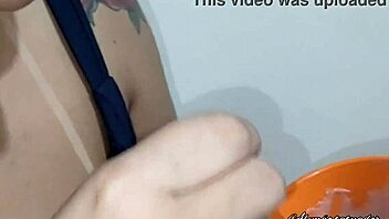 Amateur Brazilian couple's masturbation and blowjob session