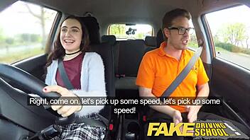 New Learner's Secret Surprise In Fake Driving