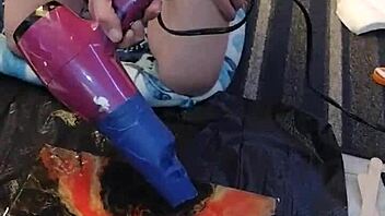 Wife painting while naked at home?