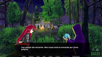 Miss Katarina rewards me with a big ass and a rough blowjob in this anime hentai video