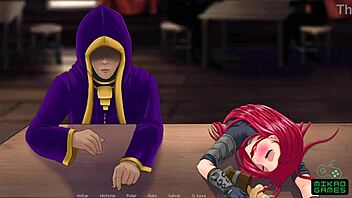 Miss Katarina rewards me with a big ass and a rough blowjob in this anime hentai video