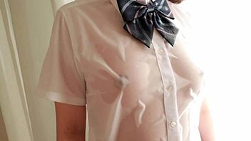 Clothed Erotic Love Scandal With Rizu Kurazawa Feels So Intense