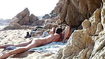 Outdoor sex caught on camera