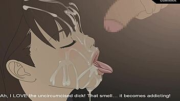 Best hentai cumshot game by love