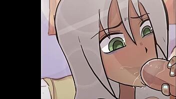 Watamote Tomoko Loop Deepthroat Blowjob