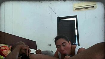 Mucho negra colombiana with big tits and cock