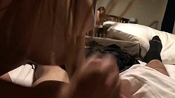 Hey, check out this teen neighbor giving a hot handjob with cumshot 😏