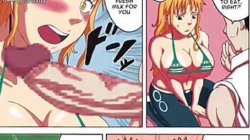Big Tits and Big Asses - One Piece Porn with Nami