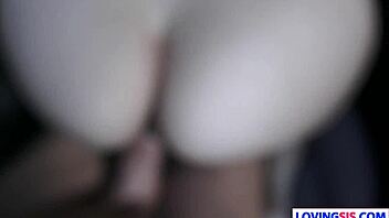 Annika Eve's stepbrother gets on his dick