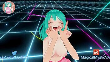 cute anime girl sucks your cock so good, damn i can’t stop watchin’ her