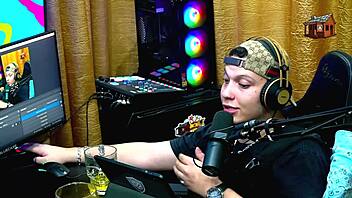 Mari avila shows how to eat a tasty ass in sheer red podcast interview