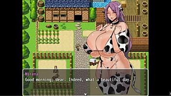 MILKING THESE MASSIVE COWGIRL TITS: A Hentai Game Ep 1