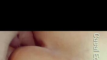 edu and aline fuck in doggystyle, cum on aline's ass