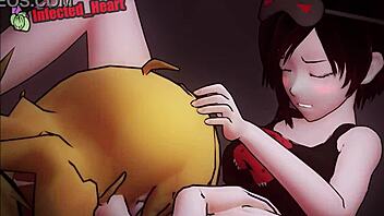 HD Hentai: Yuri's Fingering and Pussy Fucking