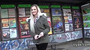 Busty beauty gives a blowjob and takes it up the ass in POV