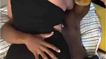 Bia hotwife caught by cuckold during fucking with stud