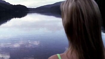 supernatural bikini girl swimming sexily