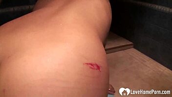 girlfriend blows me off at the pool with deepthroat action