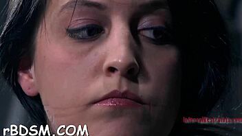 Is this wanton brunette sweetheart ready to be my sex toy and lick her moistened cunny?