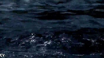 supernatural bikini girl swimming sexily