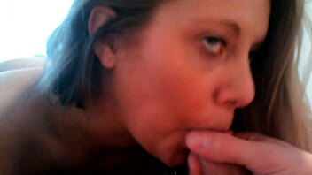 Ever seen an amateur chick give such a skilled blowjob? Her tits are just a bonus to watch!