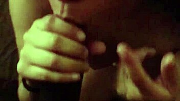 Sloppy Wet Deep Throat Blowjob with Big Black Cock in Homemade POV
