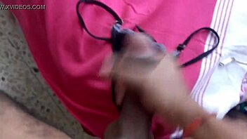 Indian Woman Masturbates With Clown On Her Thong.