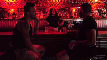 a straight guy gets a surprising visit from his gay buddy