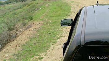 i watch kenna's kinky threesome with anna claire, bent over for big black cockk.