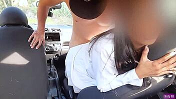 Rushing home for a quick fuck with a hot doctor