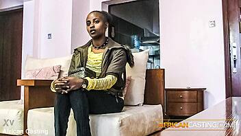 Pov Challenge with African Girl in Interracial Homemade Casting