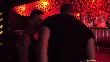 a straight guy gets a surprising visit from his gay buddy