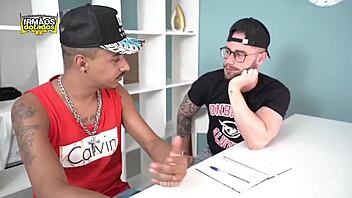 Gay porn movie with a hot teacher and student