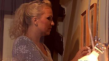 Muff diving and dildo play with a Czech amateur