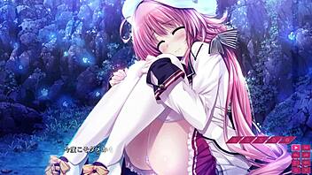 In kokorone pendulum, nazuna komachiya experiences an ecchi scene in the common route