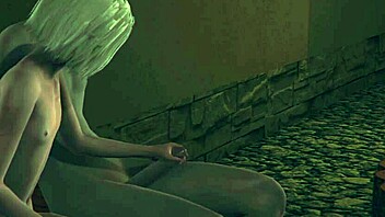 yaoi femboy otsuke masturbates then gets fucked on the porch