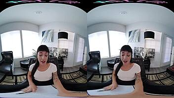 Voyeur POV: Allure the Freudian Slut in Anal Play