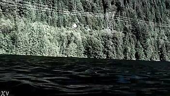 supernatural bikini girl swimming sexily