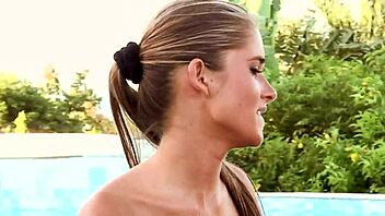 Young lesbians use bananas for sex in american style