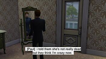 A seductive succubus seeks a pure man in The Sims 4