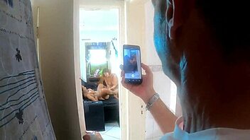 White head watches from afar at the boat owner's house.