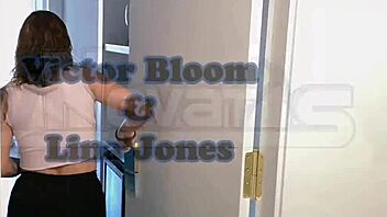 Victor Bloom's rough anal play with a small Latina