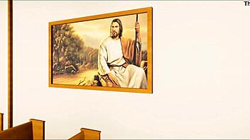 GTA V Pastor Falls in Church