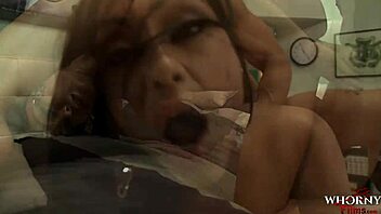 Indian Brunette MILF Fucked in Doggystyle and Bent Over Positions Squirting on Big Cock